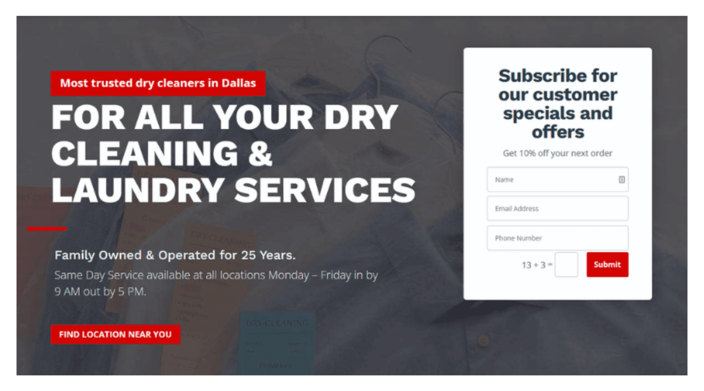 US Cleaners Mockup